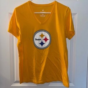 Fanatics Yellow Pittsburgh Steelers Tshirt